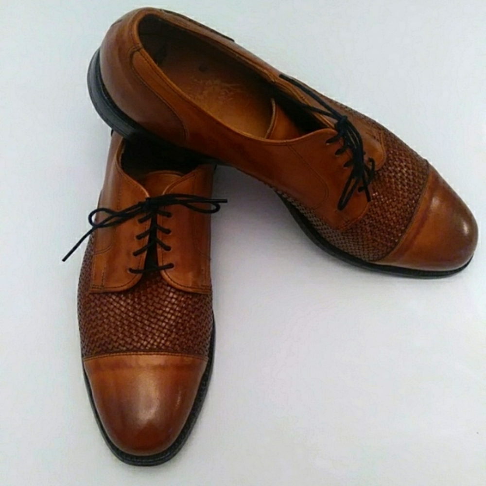 Allen Edmonds Lauderdale Woven Oxford 12 A Mens Shoes.